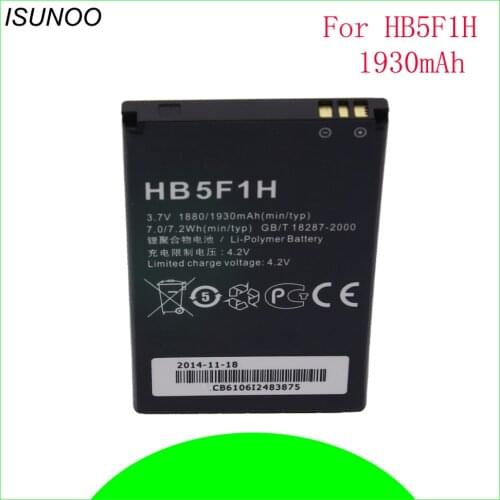ISUNOO Battery For Huawei Honor U8860 1880mAh Li-ion Battery HB5F1H Replacement for Huawei Honor U8860 Glory M886