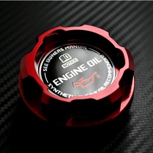 Red Aluminum ENGINE Oil Cap for 93-97 FORD PROBE 2.0L 4 CYL FSDE ENGINE 91-96 FORD ESCORT GT BP 1.8L DOHC ENGINE