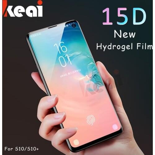 15D Full Cover Soft Hydrogel Film For Samsung Galaxy S10e S9 S8 S10 Plus Screen Protector For Samsung S7 Edge Note 9 8 Not Glass