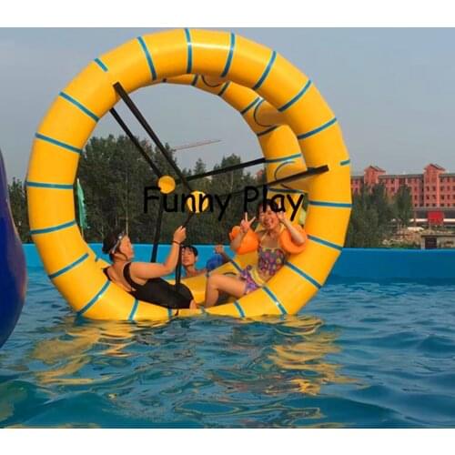 Inflatable Water Wheel Roller/Inflatable Wheel For Adults/ Water Sport Wheel For Fun Aqua Park Rental Using
