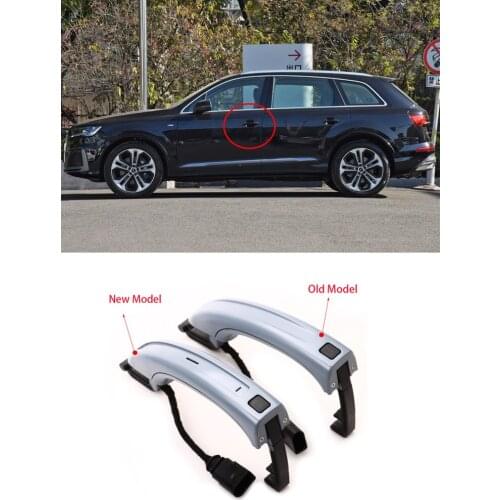 Two Types New and Old Model with Smart Sensor Outside Exterior Outer Door Handle 4L0837205A 4L0837205B For Audi Q7 2007-2015