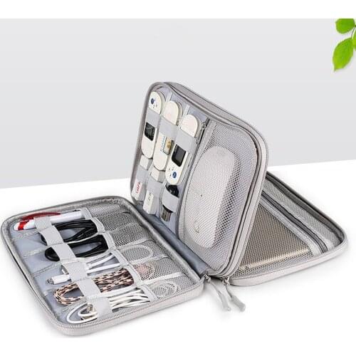 Portable Cable Digital Storage Waterproof Bags Organizer USB Mouse Gadgets Charger Power Battery U disk Bag Case Accessories