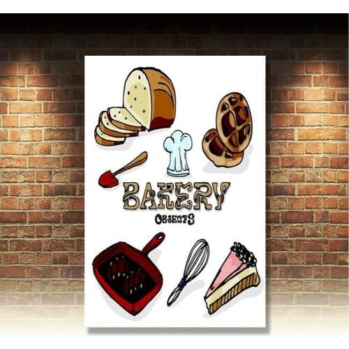 Retro Metal Tin Signs Happy Birthday Vintage Plate Bakery Art Wall Decor Poster