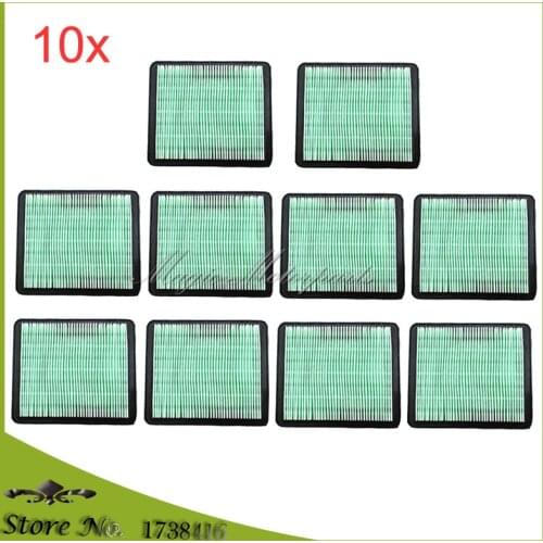 10x Air Filter For Honda GC135 GCV135 GC160 GCV160 GC190 GCV190 GX100 HRR216 HRT216 HRT217 GXV57 OEM Part# 17211-ZL8-023