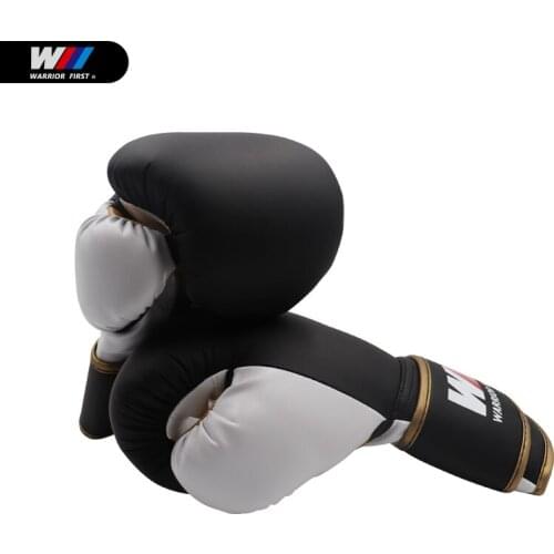 12OZ Microfiber PU Professional Boxing Gloves Muay Thai Fight Sanda Martial Arts Bag Punching Training Mitts Boxing Gloves
