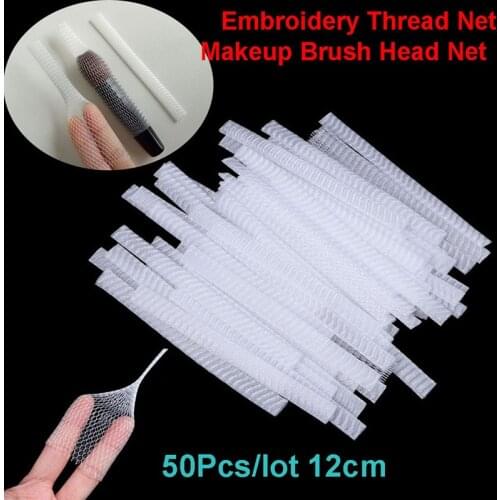 50Pcs/lot 12cm Embroidery Thread Net Prevents Unwinding Perfect For Small Large Cones DIY Sewing Supplies