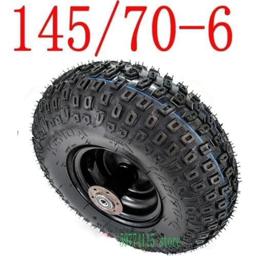 6 Inch Atv Atv 145 / 70-6 Off Road Vacuum Tire Tubeless Wheel With Bearing Hub, Suitable For Electric Motorcycle Scooter Wheel