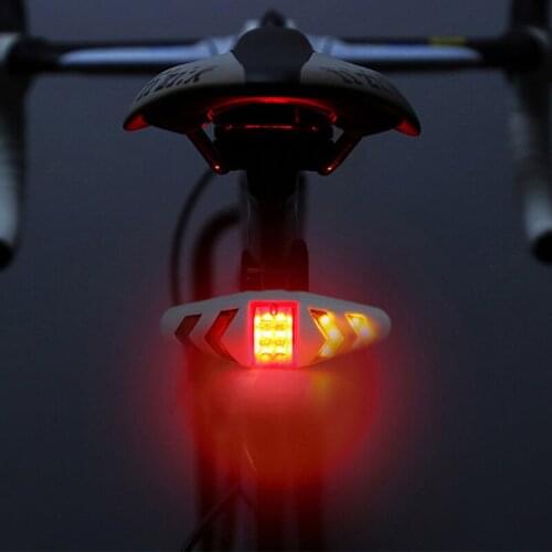 Wireless Remote Mountain Bike Taillight Flashing Headlight Road Cycling Bicycle Turn Signal Light