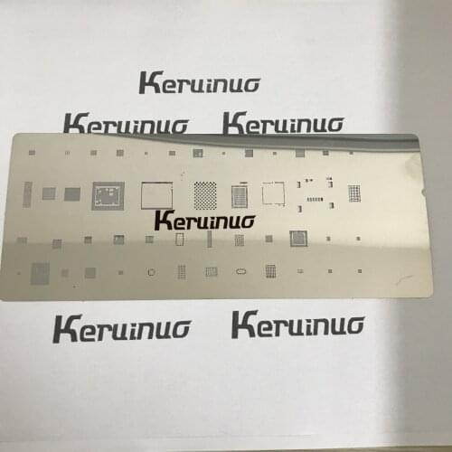For iPhone x BGA Stencil BGA Direct Heating Stencil baseband nand flash wifi audio BGA reballing Direct Heating Template P3069