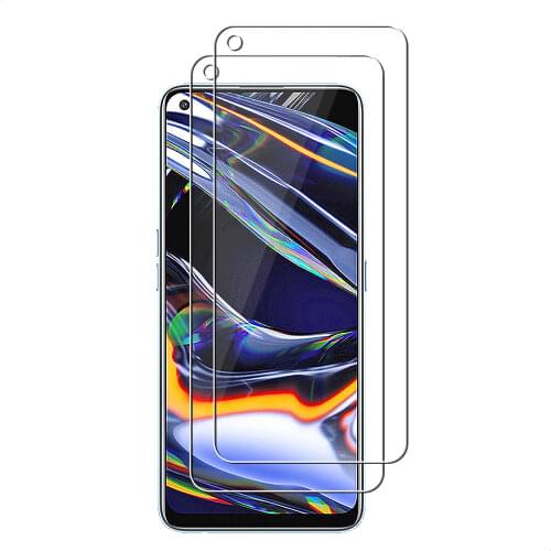 For Realme 7 Pro / 7 Explosion Proof 2.5D 0.26mm Tempered Glass Screen Protectors Protective Guard Film HD Clear