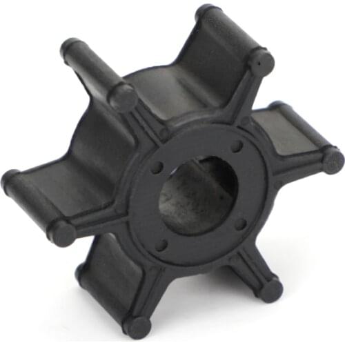 Motorcycle Water Pump Impeller 6L5-44352-00 Auto Cooling System For Yamaha F2.5 3A Black Rubber Boat Parts & Accessories