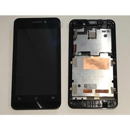 Small scratch touch Screen Digitizer Sensor Glass LCD Display Panel Monitor Module Assembly with frame For Asus zenfone 4 A450CG