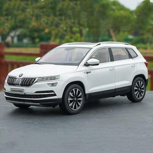1/18 Alloy Casting Car Model VW Skoda Koluoke Collection Decoration Holiday Gift