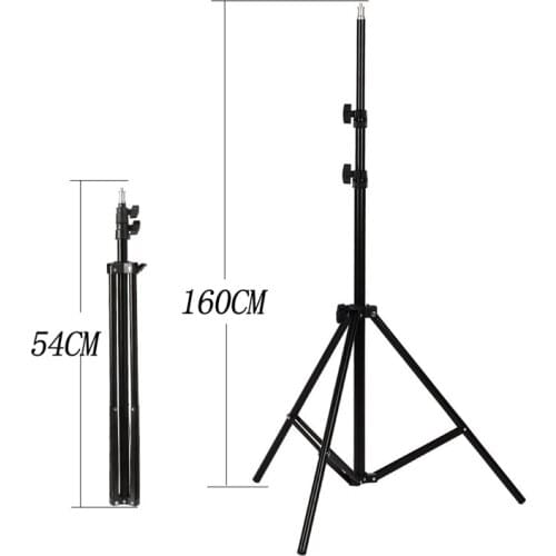 Photography Light Stand 160cm Anchor Douyin Live Tripod 1.6m Floor-Video Filming 1/4 Mobile Phone Live Holder phone tripod