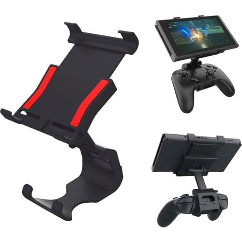 For Nintendo Switch Pro Controller Holder Stand Adjustable Clamp Handle Rotate Bracket For Nintend Switch/ Lite Console