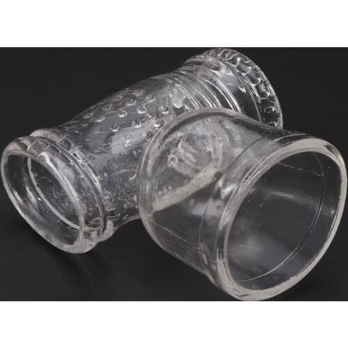 Transparent Big AV Wand Headgear Vibrators Headgear For Male Sex Toys Magic Wand