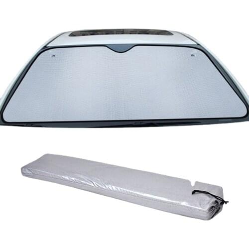 Car Windshield Sunshade Cover UV Protection Shield Front Window Sun Shade Visor Windscreen Film Protector Curtain Accessories