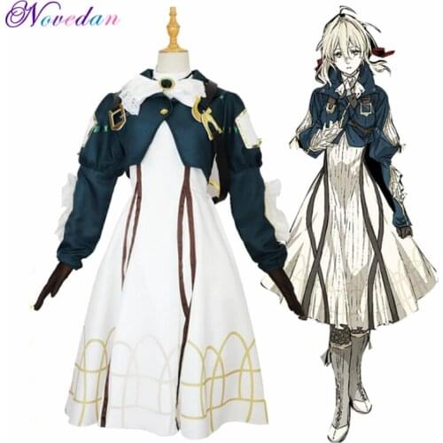 Violet Evergarden Costume Anime Violet Evergarden Cosplay Women Japanese Anime Costume Gothic Lolita Dress