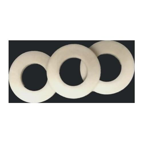 10pcs M4 M5 M6 M8 M10 flat gaskets smooth washers PPS plastic insulated high temperature resistance white color spacers