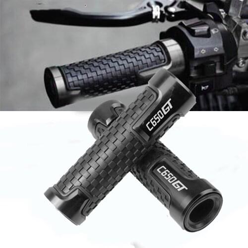 7/8 22mm Motorcycle Accessories Handlebar Grips Anti-Skid Handle motor Bar motorcbike Hand Bar Grips For BMW C650GT 2011-2017