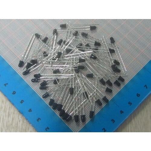 Brand new 100pcs 5MM receiver tube F5 round LED 940nm infrared receiver