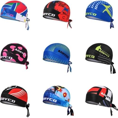 Women Men Cycling Helmet Hat Bicycle bandana Pirate Cap Mountain Road Bike Scarf Climb Headband Running Headwear Sports cap