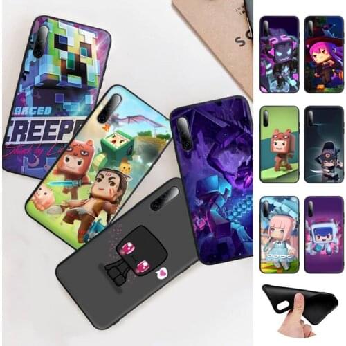 Video Game Mini World Phone Case For Honor 7A Pro 7C 10i 8A 8X 8S 8 9 10 20 Lite Silicone Cover