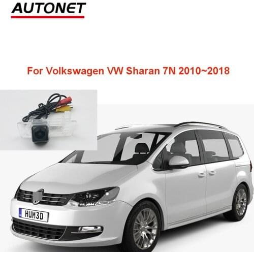 Autonet Rear view camera For Volkswagen VW Sharan 7N 2010~2018 AHD CVBS camera /license plate camera