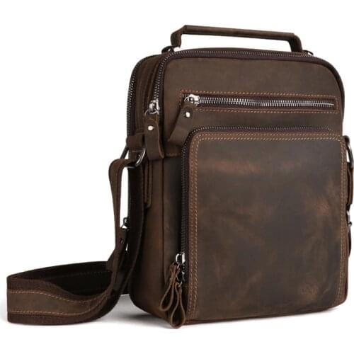 Retro mens bag leather mens shoulder bag mens messenger bag mens messenger bag leather