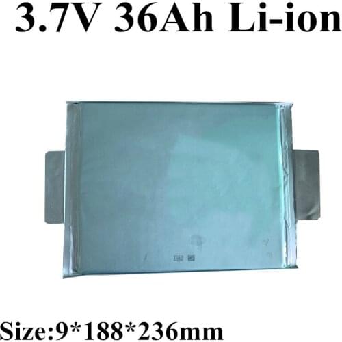 Lithium battery 3.7V 36AH diy for solar panel 12v lithium battery 12v Electric vehicles Golf cart ebike