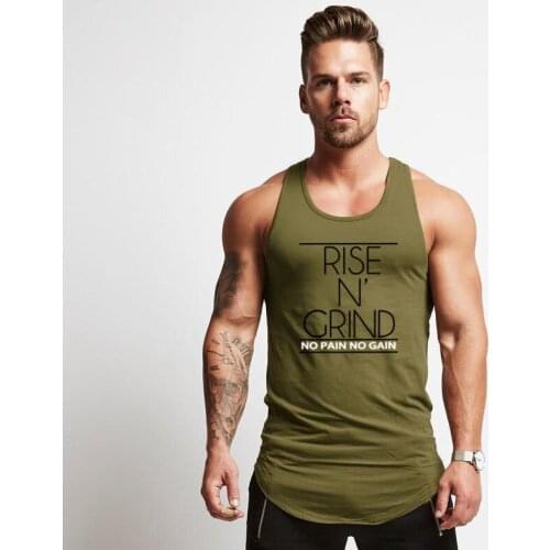 New Men Gym Tank Tops Summer Sleeveless Bodybuilding Basketball Sport Musculation Singlet Cotton Male Workout Casual Clothing