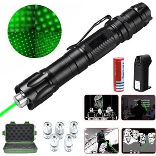 High Power Green Laser Sight Pointer 5MW 532nm Green Dot Laser Light Pen Powerful Laser Device tactical Hunting Laser Pen