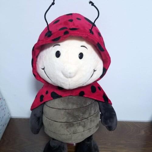 Insect plush toy ladybug doll doll smiley face ladybug doll children gift