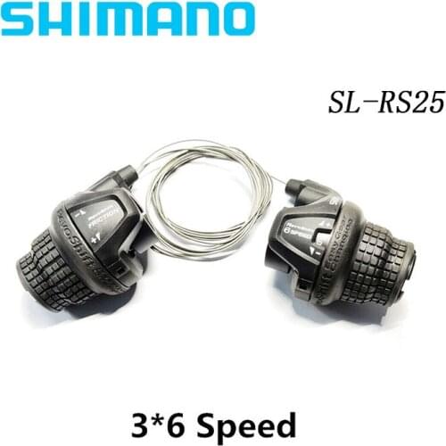 Shimano SL-RS25 Mountain Bike REVOSHIFT Shifter Clamp Band 3x6 Speed Iamok Bicycle Parts
