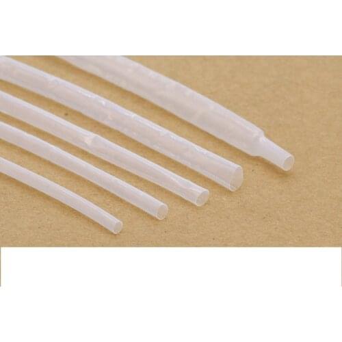 PTFE FEP Heat Shrink 1.7 / 1.3:1 Tubing Cable Wire Heatshrink Tube 0.5 - 15mm