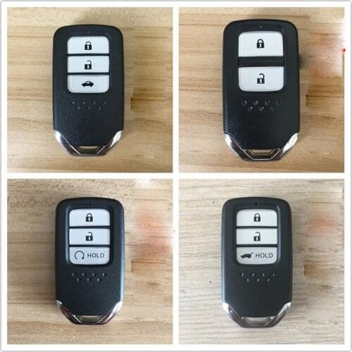 Replacement Car Remote Key Shell Key Case Key Cover for Honda Accord Civic CRV HRV Pilot JAZZ FIT CITY VRX VEZEL EX-L Odyssey