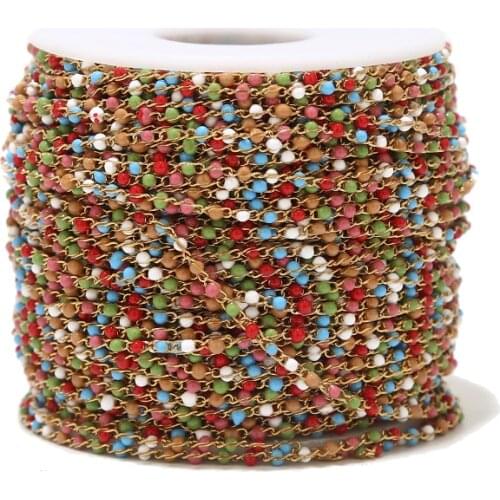 1.8MM width Stainless Steel Twisted Chains Findings Silver Tone Fit for Jewelry Making &DIY