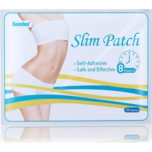 10 Hot Body Shaping Slimming StickersPatches/Lot Slimming Navel Sticker Weight Lose Products Slim Patch Burning Fat Patches