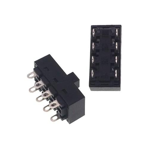 2pcs 12A 250V 3 Position 8 Pin Toggle Slide DIP Switch LQ-103H Hair Dryer Hot Cold Wind for JJ-15 Philips Flyco FH6218/20/21/31