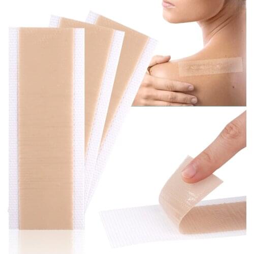 4x15cm Burn Scar Patches Remove Silicone Patch Treatment Wounds Cover Tape Caesarean Section Burn Acne Sheet Beauty Skin Repair