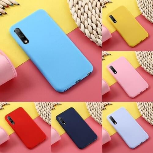 Case For Huawei Honor 9X Case Candy Color Honor 9X Case Cover Soft TPU Back Cover For Huawei Honor 9X Pro Honor9x Pro Phone Case