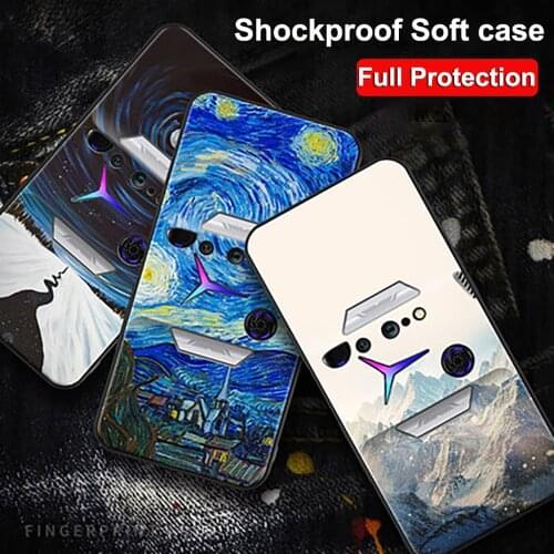 For Lenovo Legion Phone Duel 2 Case Matte Case Slim Soft TPU Founda Phone Cover For Lenovo Legion 2 pro 5G Gaming phone case