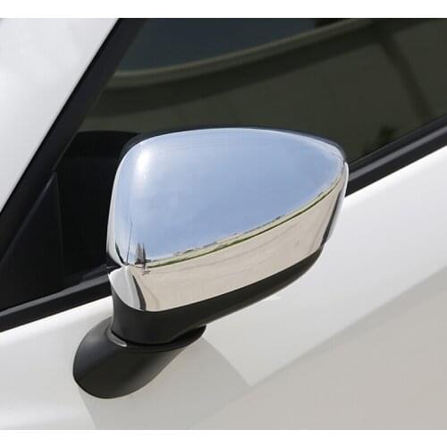 For Mazda CX-5 CX5 2012 2013 2014 ABS Chrome rearview mirror decoration sticker Cover Trim Car styling Accessories 2pcs