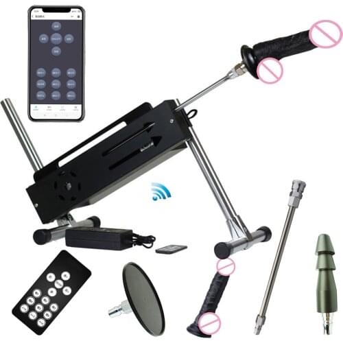 FREDORCH APP Intelligent Premium sex machine System Silicone Dildo Thrusting Love Sex Machine Remote Control Masseger for women