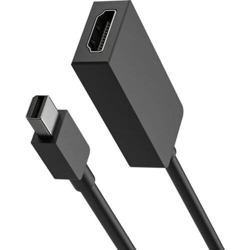 Active Mini DisplayPort to HDMI-compatible HD 2.0 4K 60Hz adapter cable for Microsoft Surface Pro 6/4/3 Surface Book