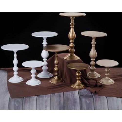 Classical gold cake tray Dessert table decoration Birthday cake wedding wedding arrangement