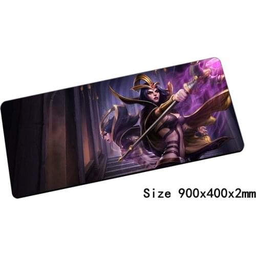 LeBlanc mouse pad 900x400mm pad mouse lol notbook computer mousepad Deceiver gaming padmouse gamer laptop mouse mats