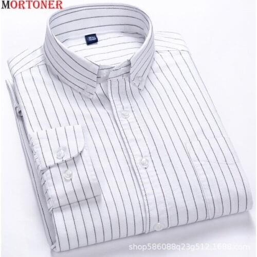 Мужские полосатые рубашки Mortoner China At AliExpress