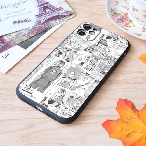 For iPhone Kenma Kozume Collage Print Soft Matt Apple iPhone Case