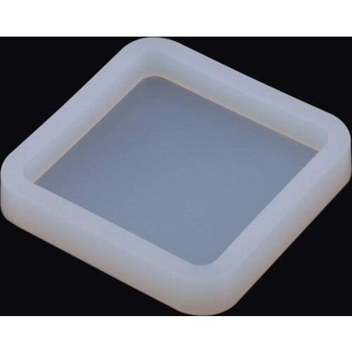 The New Fashion Square Cake Tools Full Mirror Silicone Manual Baking Modl Fondant Chocolate Simple Cake Tool DIY Candy Sugar